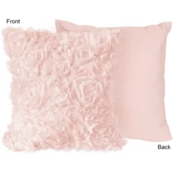 Sweet Jojo Designs Girl Decorative Throw Pillow Covers 18in. (Pillow Inserts Not Included) Rose Pink 2pc. -Sweet Jojo Designs Shop GUEST 94f7ee56 85e7 4093 94fd 7af95f10acbb