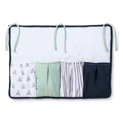 Sweet Jojo Designs Crib Bedding Set - Navy & Mint Woodsy - 11pc 7 Sweet Jojo Designs Crib Bedding Set - Navy & Mint Woodsy - 11pc - Image 5