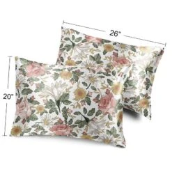 Sweet Jojo Designs Decorative Satin Pillowcases Vintage Floral Pink Green 2pc 9 Sweet Jojo Designs Decorative Satin Pillowcases Vintage Floral Pink Green 2pc -Sweet Jojo Designs Shop GUEST 9f3a9fd4 95c4 4325 acee 83248ae12ddc