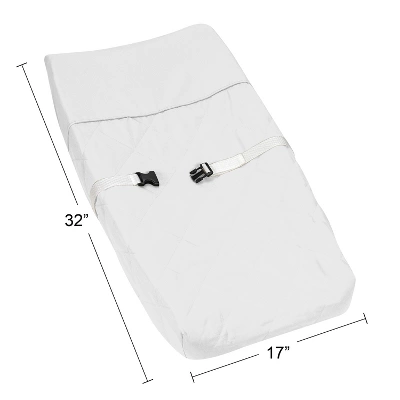 Sweet Jojo Designs Boy Or Girl Gender Neutral Unisex Changing Pad Cover Sailor Blue And White 5 Sweet Jojo Designs Boy Or Girl Gender Neutral Unisex Changing Pad Cover Sailor Blue And White - Image 3