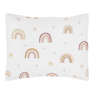 5pc Rainbow Toddler Bedding Set - Sweet Jojo Designs 4 5pc Rainbow Toddler Bedding Set - Sweet Jojo Designs - Image 2