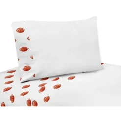 Sweet Jojo Designs Boy Toddler Bedding Set Football Green Brown And Red 5pc -Sweet Jojo Designs Shop GUEST aeffb025 456e 4676 ac3e 33dce578624c