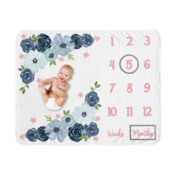 Sweet Jojo Designs Girl Baby Milestone Blanket Watercolor Floral Blue Green And Pink 11 Sweet Jojo Designs Girl Baby Milestone Blanket Watercolor Floral Blue Green And Pink -Sweet Jojo Designs Shop GUEST b3578b42 b494 46d4 847a 2ec537549305