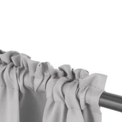 Sweet Jojo Designs Window Valance Treatment 54in. Watercolor Floral Grey Pink White