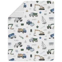 Sweet Jojo Designs Boy Toddler Bedding Set Construction Truck Green Blue And Grey 5pc. -Sweet Jojo Designs Shop GUEST c1f42948 1712 4dcc 9f74 60542312c047