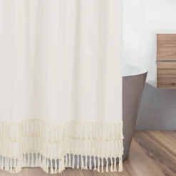 Sweet Jojo Designs Shower Curtain 72in.x72in. Boho Fringe Ivory -Sweet Jojo Designs Shop GUEST c8d3b206 3ef7 4a06 8bc6 b76634358bef