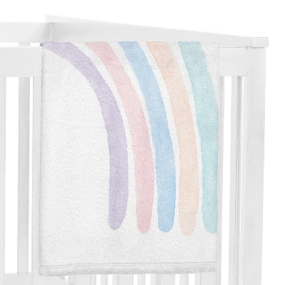 Sweet Jojo Designs Girl Baby Milestone Blanket Rainbow Pink Blue And Purple 3 Sweet Jojo Designs Girl Baby Milestone Blanket Rainbow Pink Blue And Purple