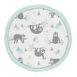 Sweet Jojo Designs Boy, Girl, Unisex/Gender Neutral Baby Tummy Time Playmat Sloth Blue, Grey And Green -Sweet Jojo Designs Shop GUEST d11960d4 7d31 4ade 89ba 64916fa98c35