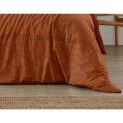 Sweet Jojo Designs Full/Queen Comforter Bedding Set Geometric Boho Dot Orange Black 3pc -Sweet Jojo Designs Shop GUEST d32100da 2169 4bb6 9c4b 7b0e21d0fdef