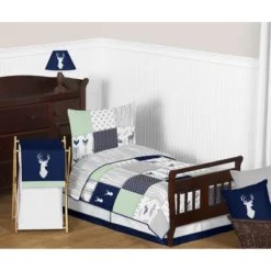 Sweet Jojo Designs Gender Neutral Unisex Toddler Bedding Set Woodsy Blue, Green And Grey 5pc 9 Sweet Jojo Designs Gender Neutral Unisex Toddler Bedding Set Woodsy Blue, Green And Grey 5pc -Sweet Jojo Designs Shop GUEST d9250fc5 5d4a 46df 98b8 8c5db40ab886