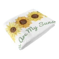 Sweet Jojo Designs Girl Baby Milestone Blanket Sunflower Yellow Green And White -Sweet Jojo Designs Shop GUEST da36350a b0f8 40a6 ae80 f9271859ebad