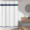 Sweet Jojo Designs Shower Curtain 72in.x72in. Hotel White And Navy Blue -Sweet Jojo Designs Shop GUEST dd25ed59 6dc1 4bf2 ac75 8192b4e99cb4