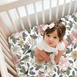 Sweet Jojo Designs Girl Fitted Crib Sheets Set Vintage Floral Pink Green And Yellow 2pc 10 Sweet Jojo Designs Girl Fitted Crib Sheets Set Vintage Floral Pink Green And Yellow 2pc -Sweet Jojo Designs Shop GUEST df32e421 f400 4036 9b31 7cf7f32e3542