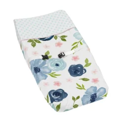 Sweet Jojo Designs Girl Changing Pad Cover Watercolor Floral Blue Pink And White 11 Sweet Jojo Designs Girl Changing Pad Cover Watercolor Floral Blue Pink And White -Sweet Jojo Designs Shop GUEST e89a8a59 cbf9 4237 a567 df051bc159a0