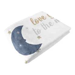 Sweet Jojo Designs Gender Neutral Baby Milestone Blanket Bear And Moon Blue Gold And White -Sweet Jojo Designs Shop GUEST eb649433 e258 4bbb bec4 ab9e9ad7068a