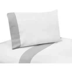 Sweet Jojo Designs Gender Neutral Unisex Toddler Bedding Set Watercolor Elephants Grey Green And Blue 5pc -Sweet Jojo Designs Shop GUEST ecc84254 d4f8 4596 a6d9 aab4d1bed624