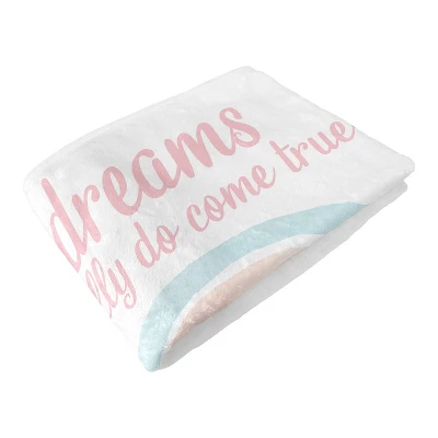 Sweet Jojo Designs Girl Baby Milestone Blanket Rainbow Pink Blue And Purple 6 Sweet Jojo Designs Girl Baby Milestone Blanket Rainbow Pink Blue And Purple - Image 4