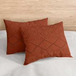 Sweet Jojo Designs Full/Queen Comforter Bedding Set Geometric Boho Dot Orange Black 3pc -Sweet Jojo Designs Shop GUEST f6bb14da 2abc 4e25 8366 6defa8d70bcc