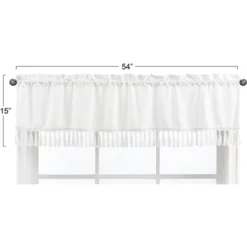 Sweet Jojo Designs Window Valance Treatment 54in. Bohemian White -Sweet Jojo Designs Shop GUEST fcce3366 5cd5 40aa 9c14 9d573e7be060